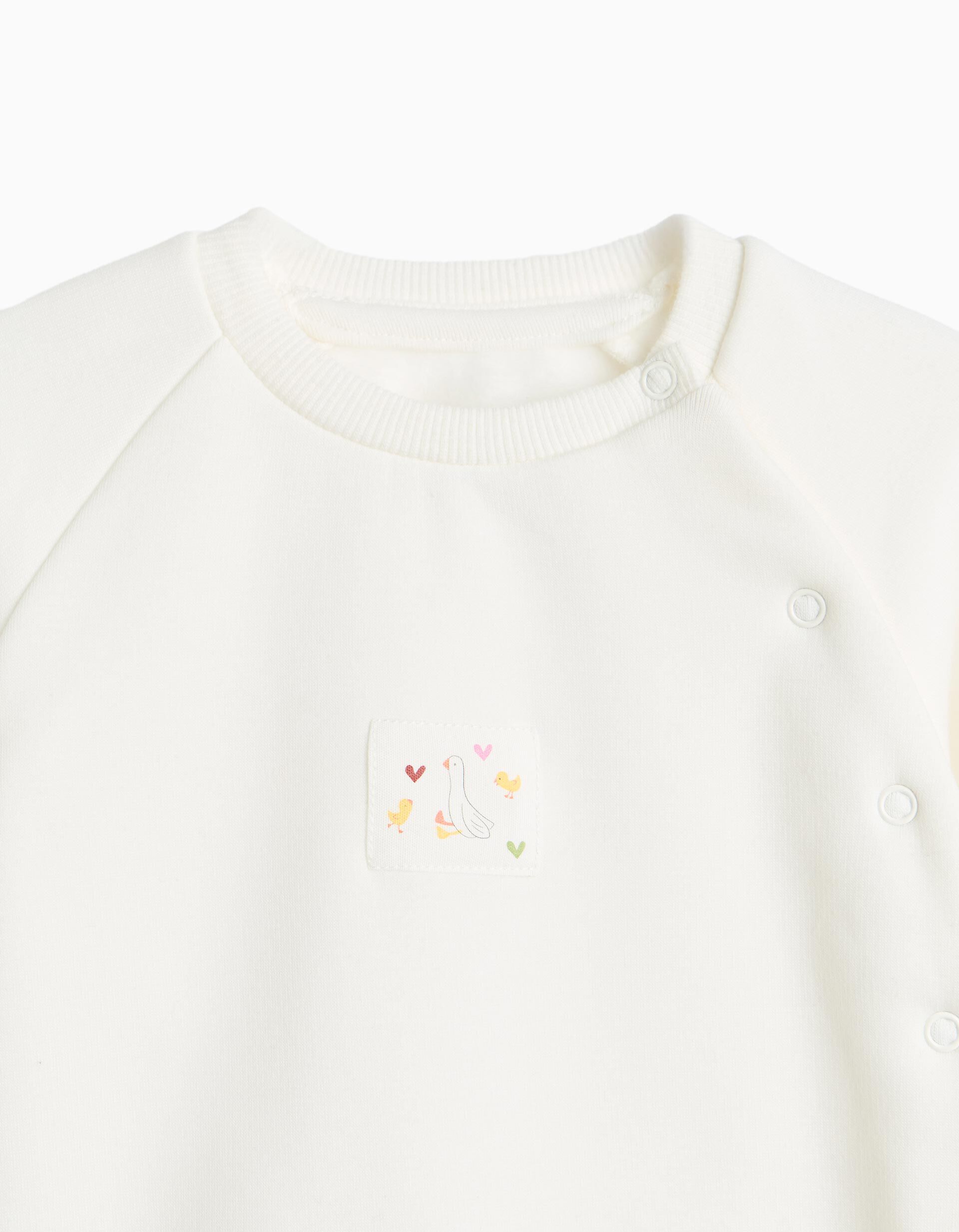 Comprar Online Pijama De Felpa Cardada, Menina, Branco
