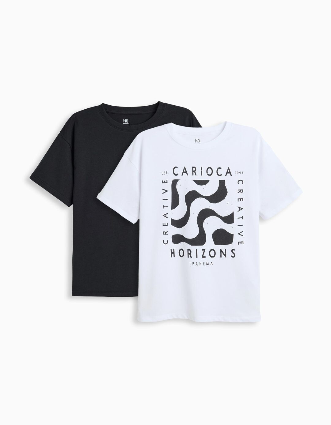 Pack 2 T-shirts, Menino, Cru