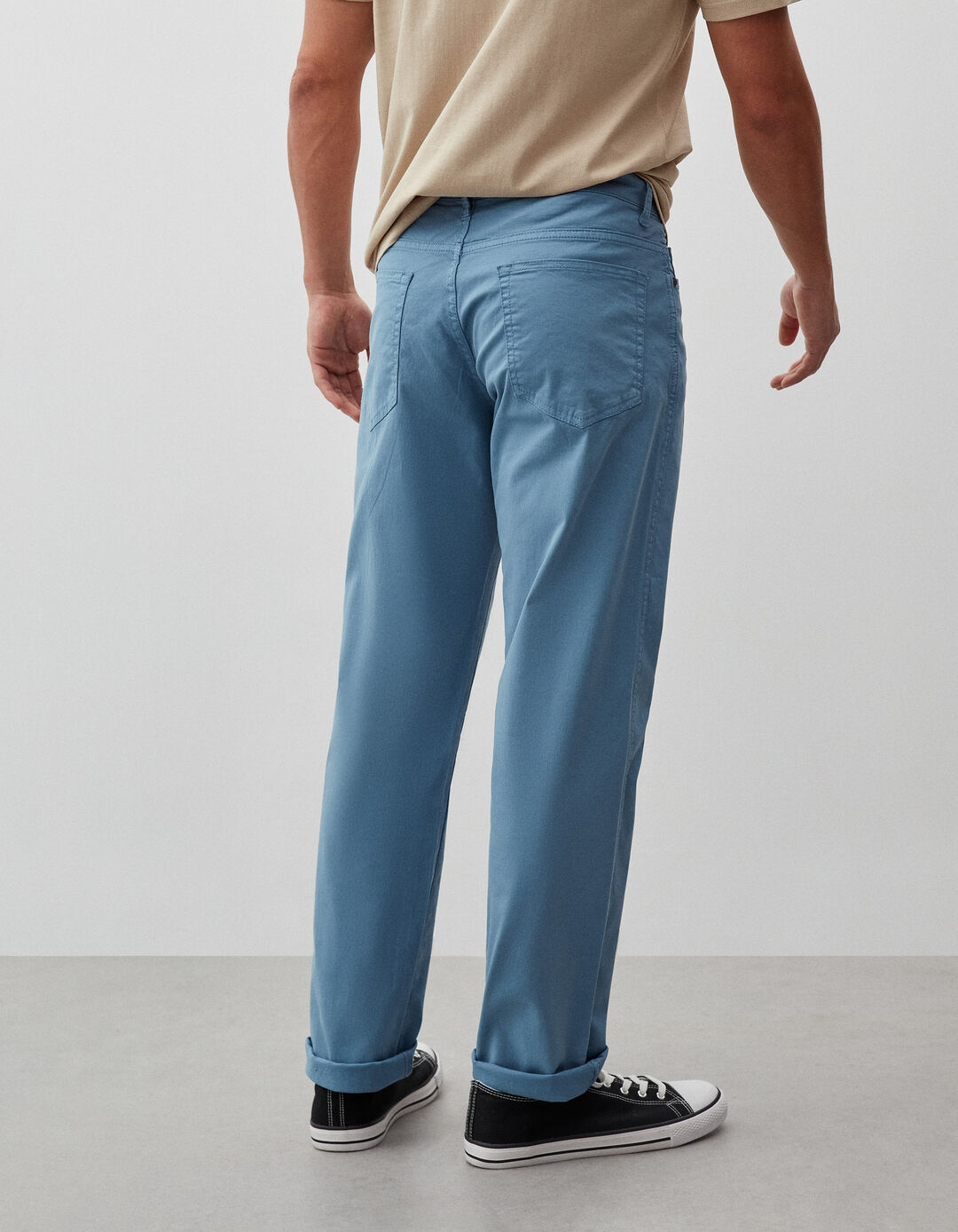 'Slim fit' pants, Man, Blue