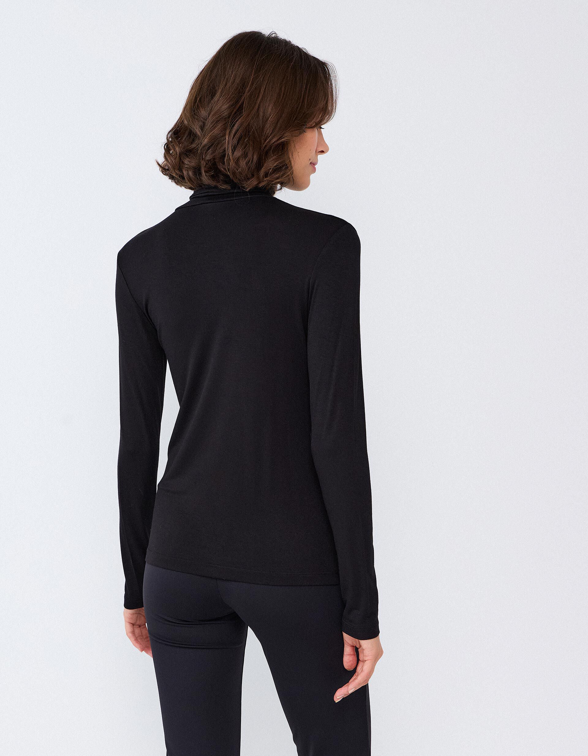 Comprar Online Camisola De Gola Alta, Mulher, Preto