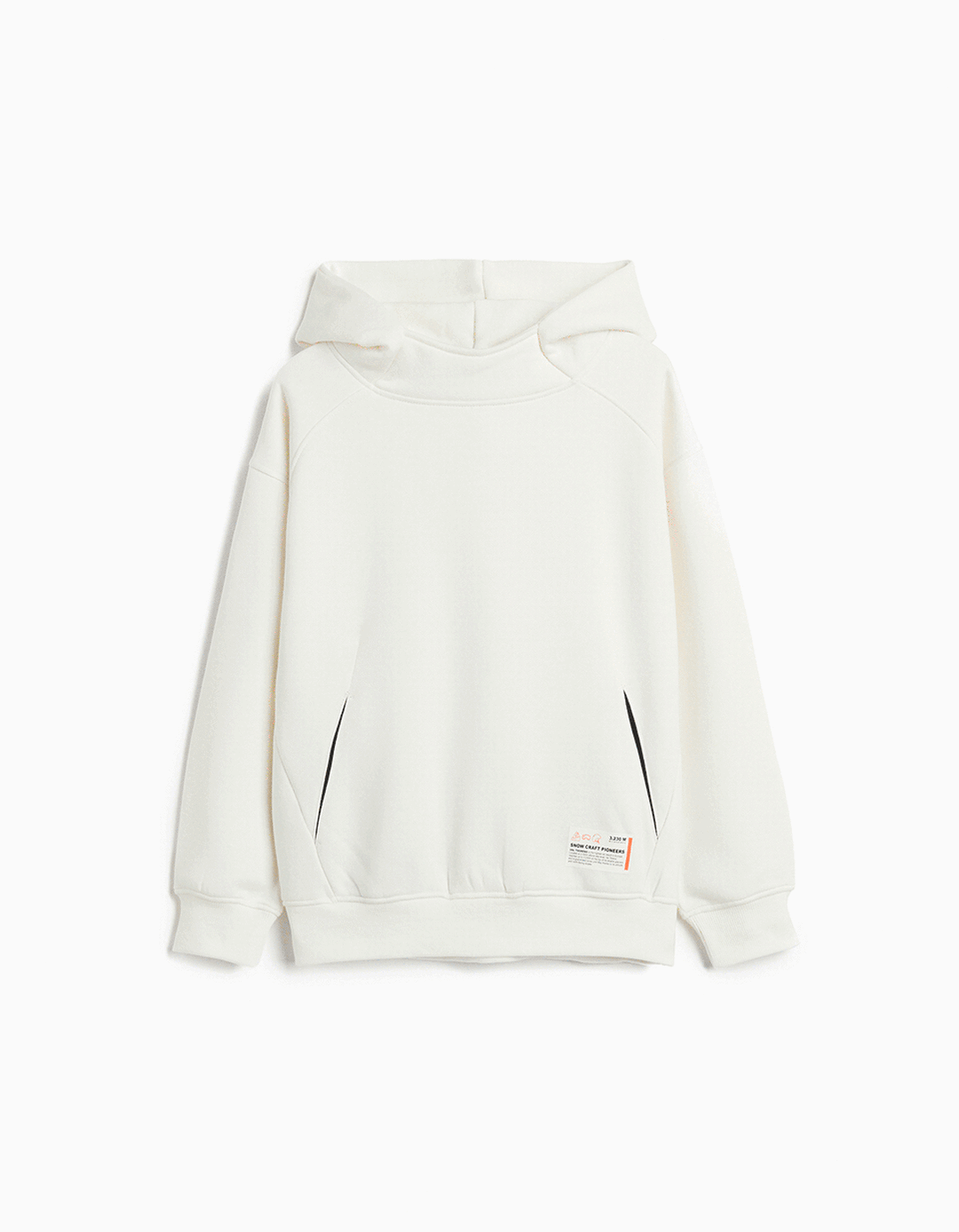 Sweatshirt com Capuz, Menino, Branco