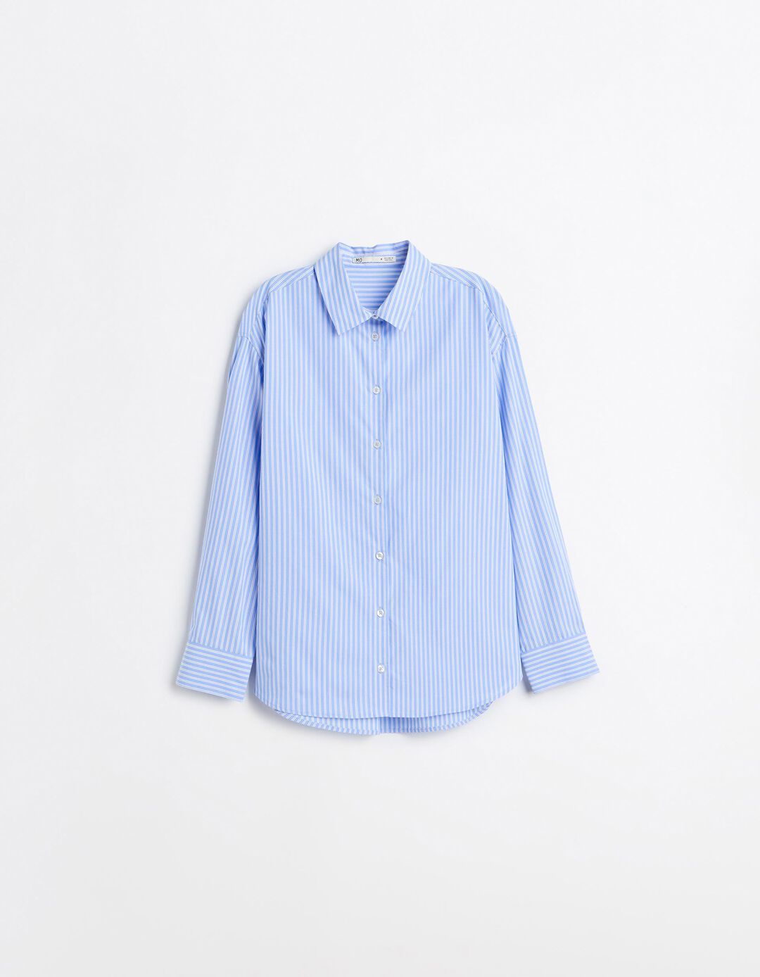 Camisa De Popelina, Mulher, Azul