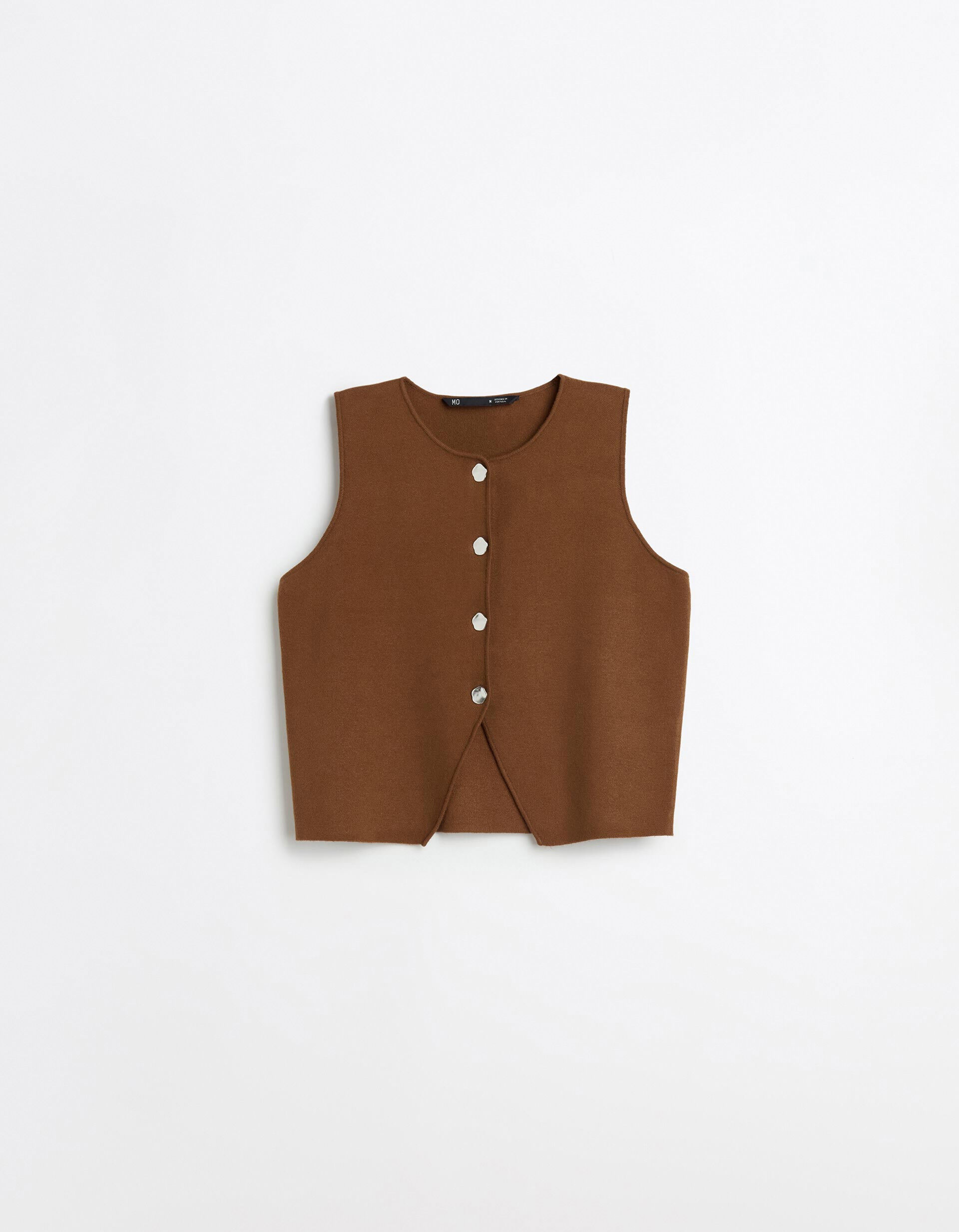 Comprar Online Colete de Malha, Mulher, Bege