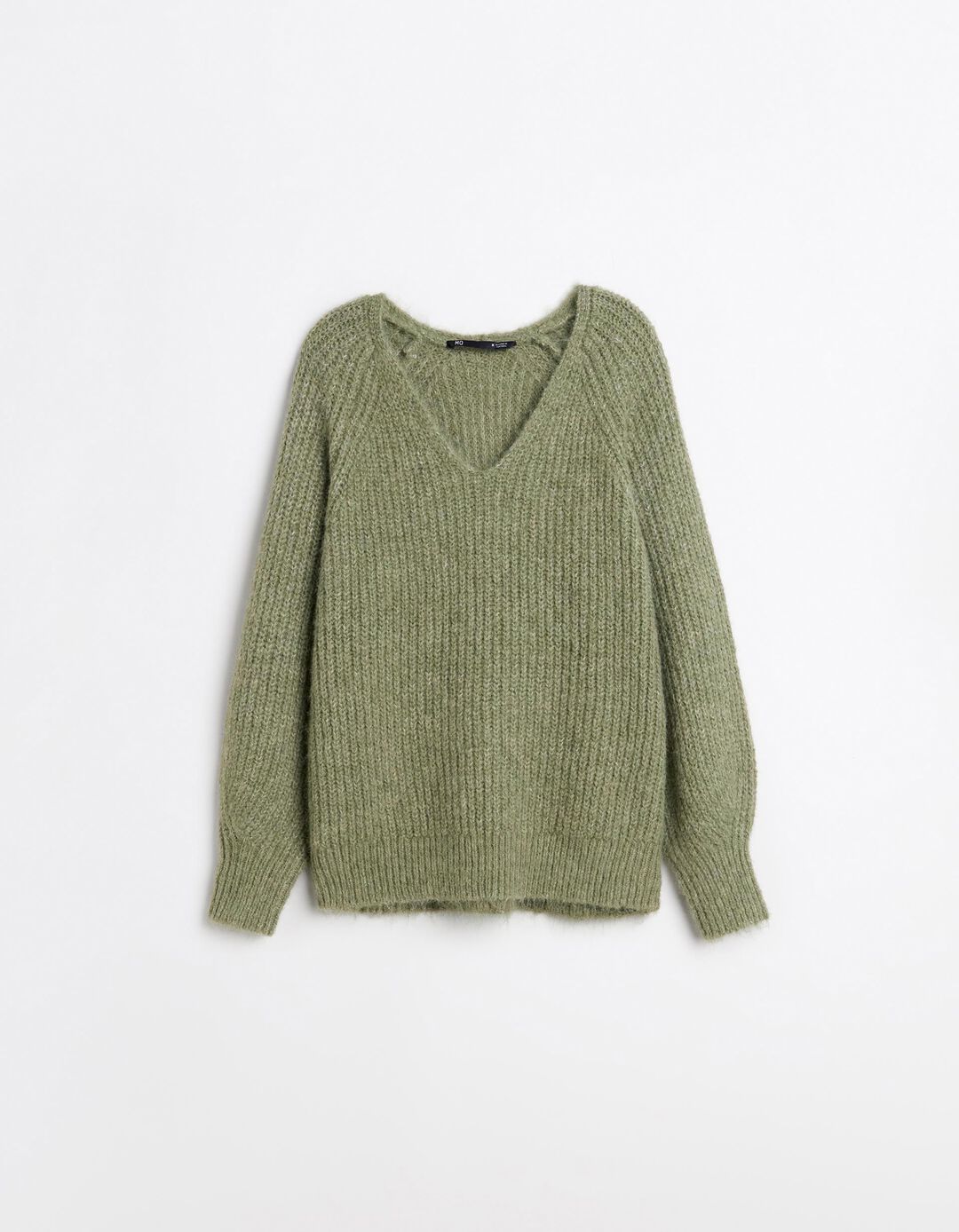 Camisola com L&atilde;, Mulher, Verde