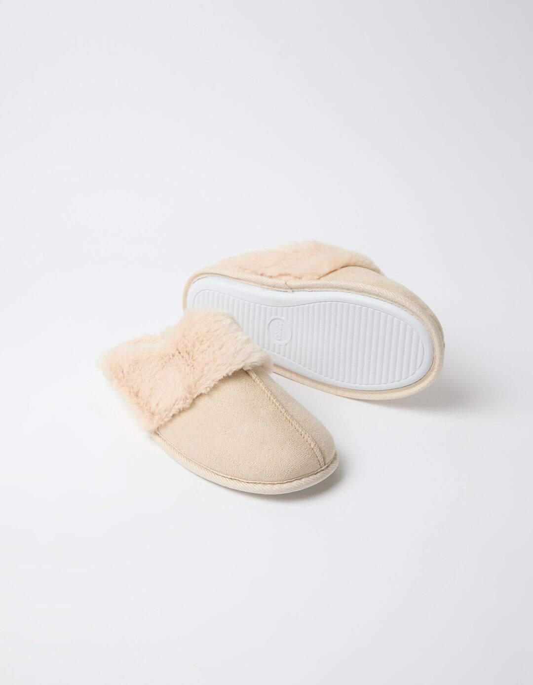 Chinelos De Quarto, Mulher, Bege