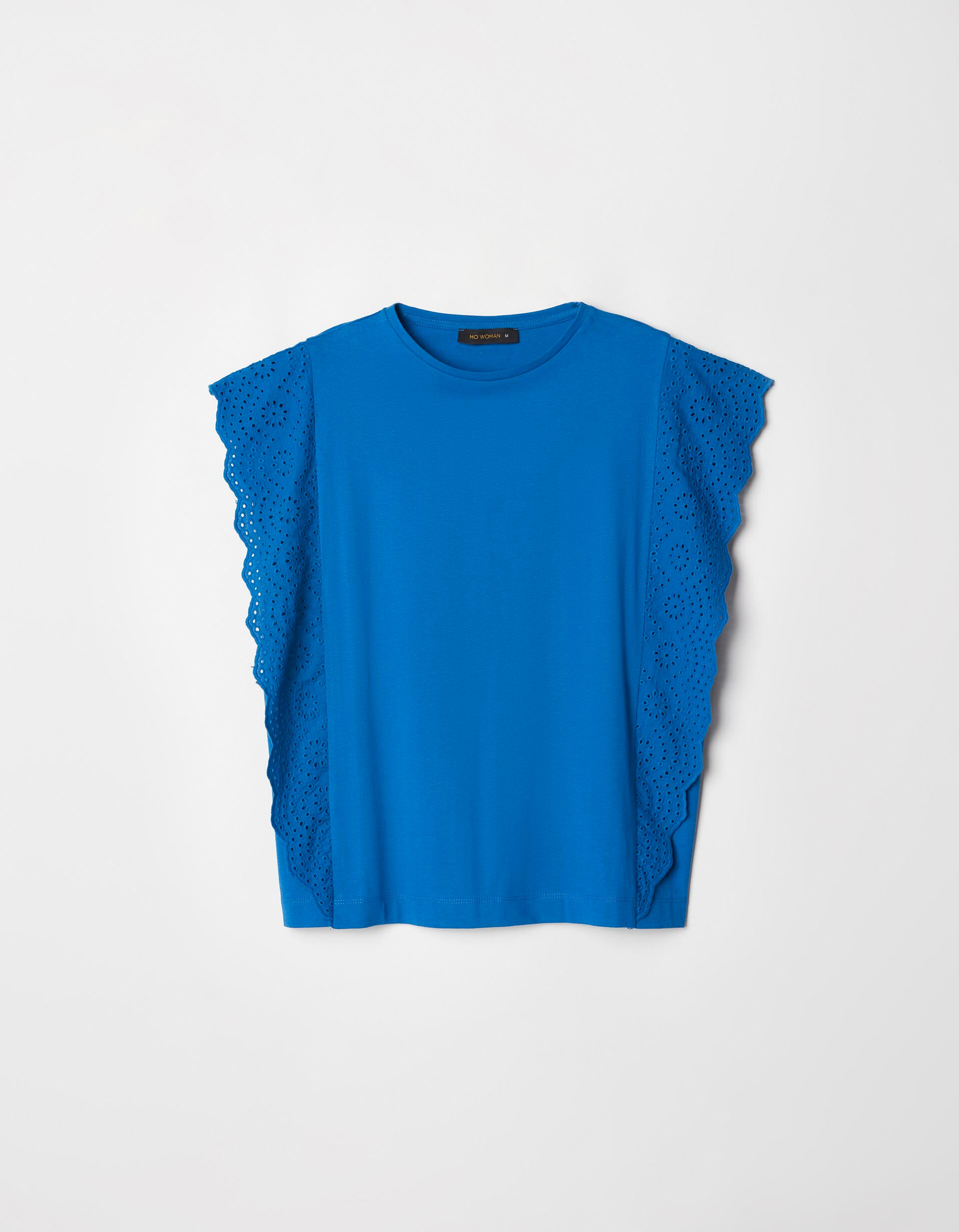 Comprar Online English Embroidered T-shirt, Woman, Dark Blue