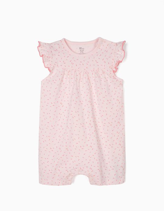 Babygrow para Beb&eacute; Menina 'Little Bows', Rosa