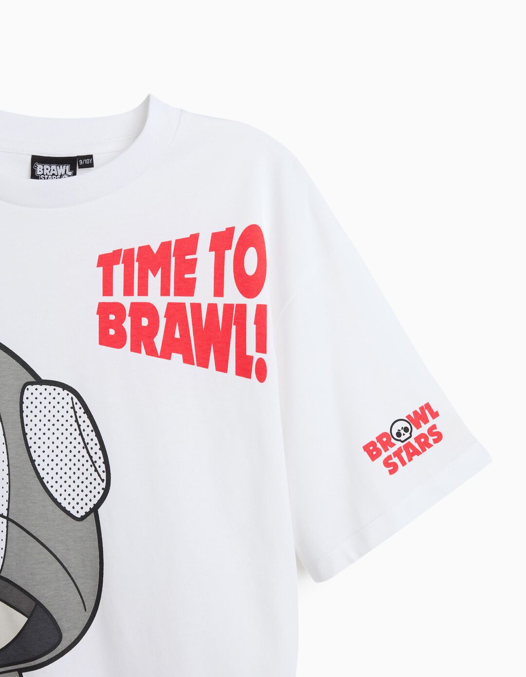 T-shirt 'Brawl Stars', Menino, Branco