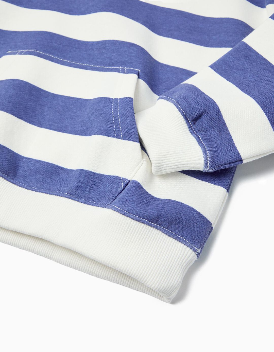 Sweatshirt com Capuz, Menino, Branco