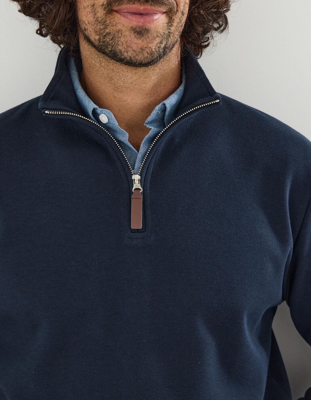 Sweatshirt de Felpa, Homem, Azul Escuro