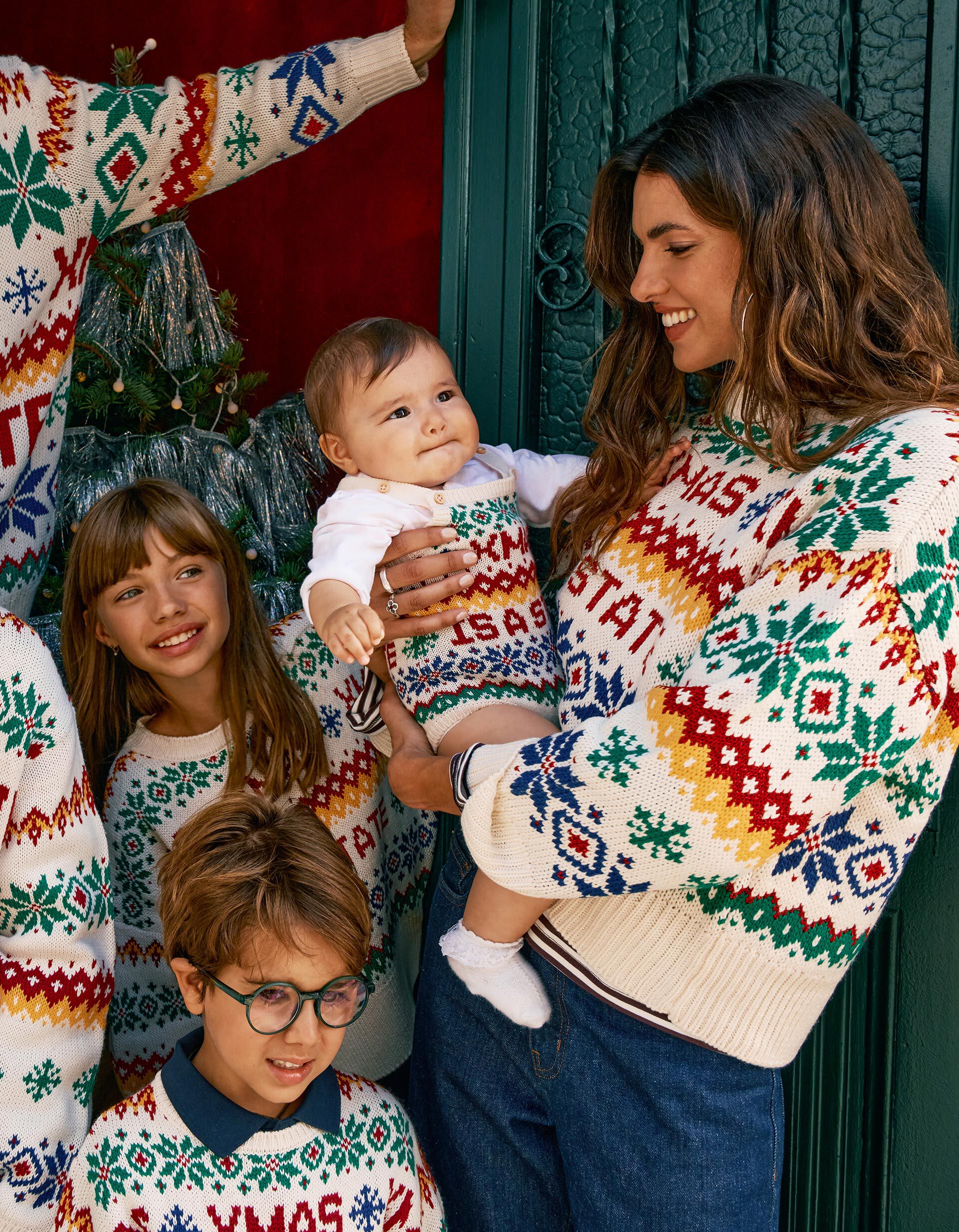 Camisola De Malha De Natal, Mulher, Cru