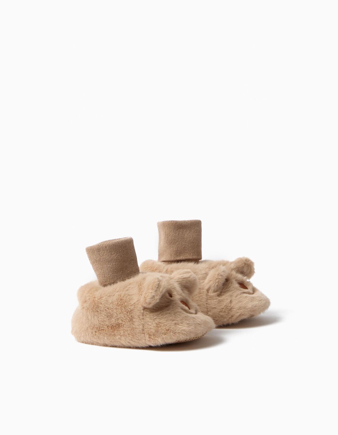 Pantufas, Menino, Bege