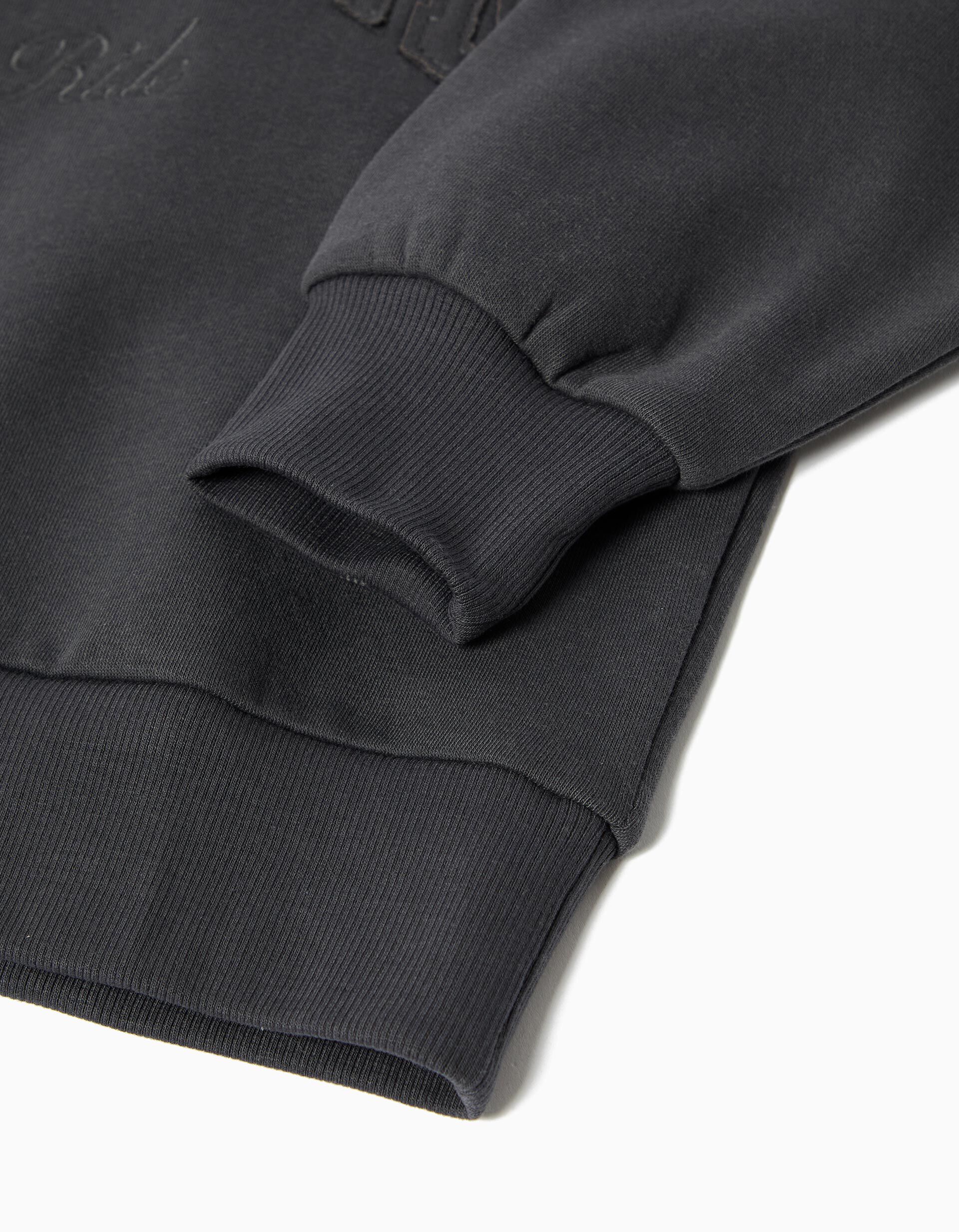 Comprar Online Sweatshirt de Felpa, Menina, Cinzento Escuro