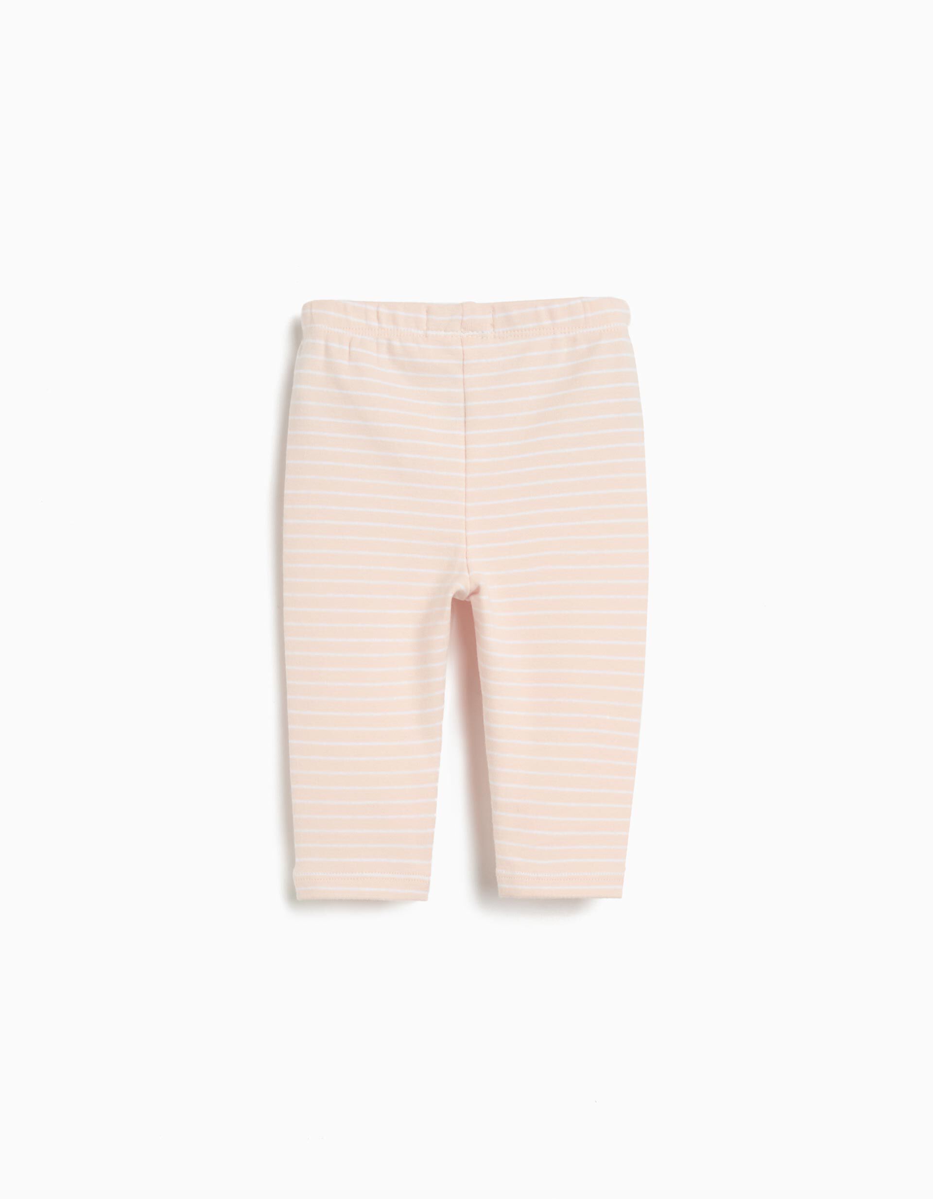 Comprar Online Cal&ccedil;as Riscas, Rec&eacute;m-Nascido, Rosa Claro 