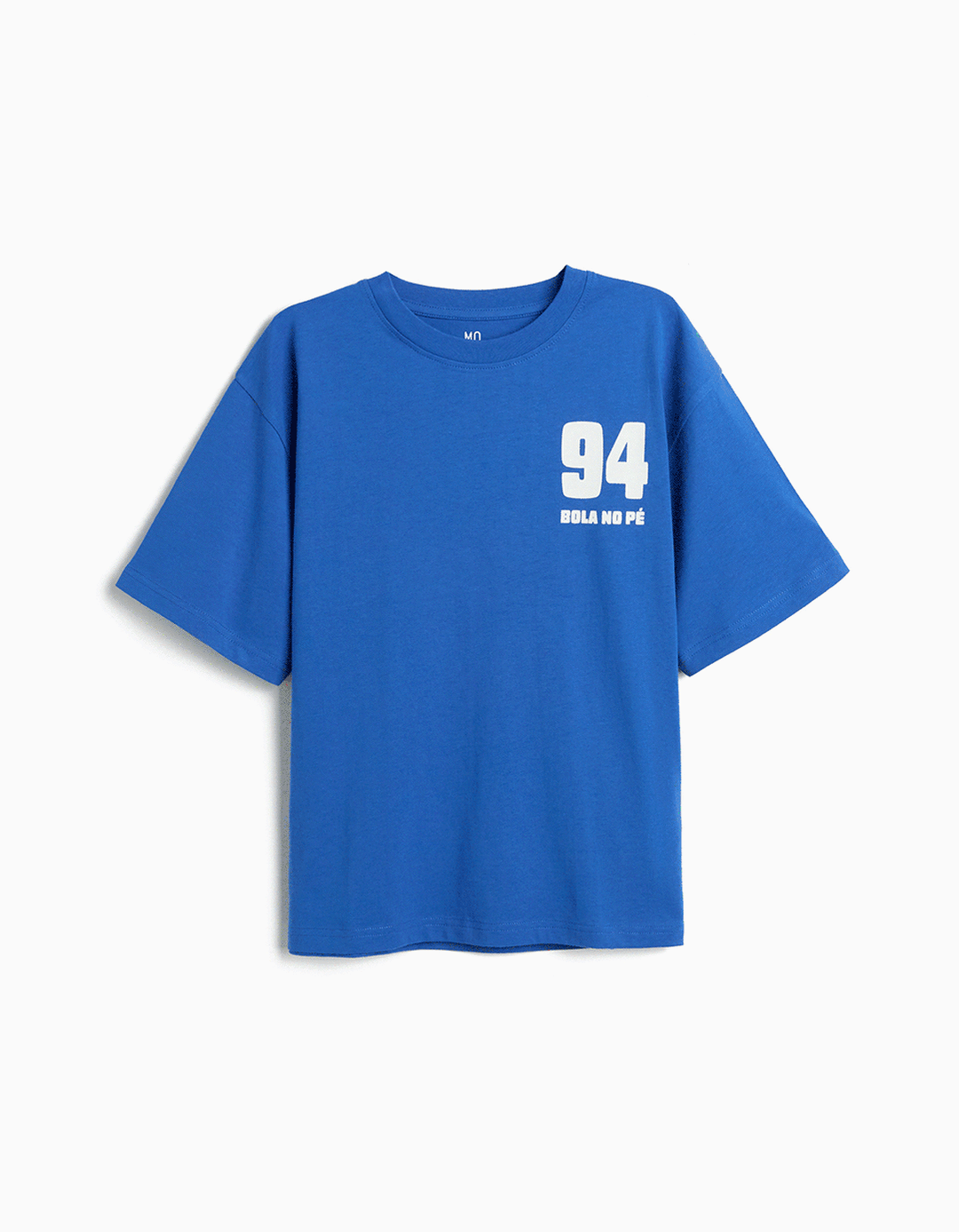 T-shirt Estampado, Menino, Azul