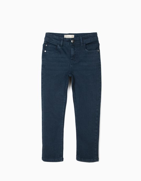 Cal&ccedil;as para Menino, Azul Escuro