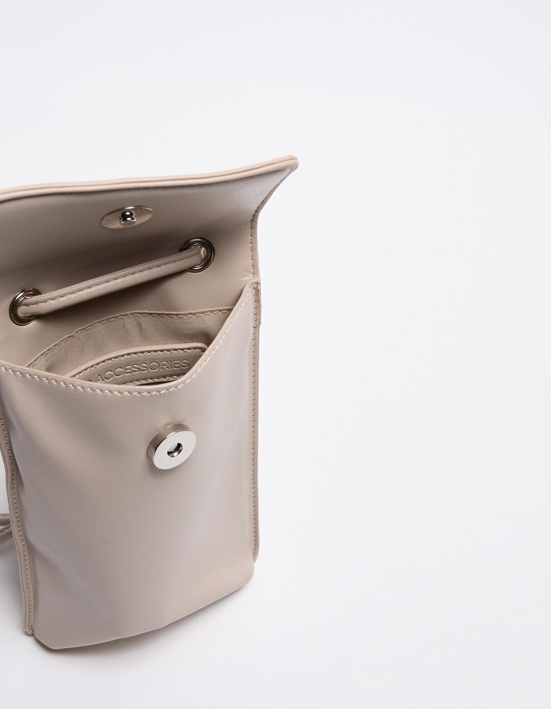 Bolsa para Telemóvel, Mulher, Castanho
