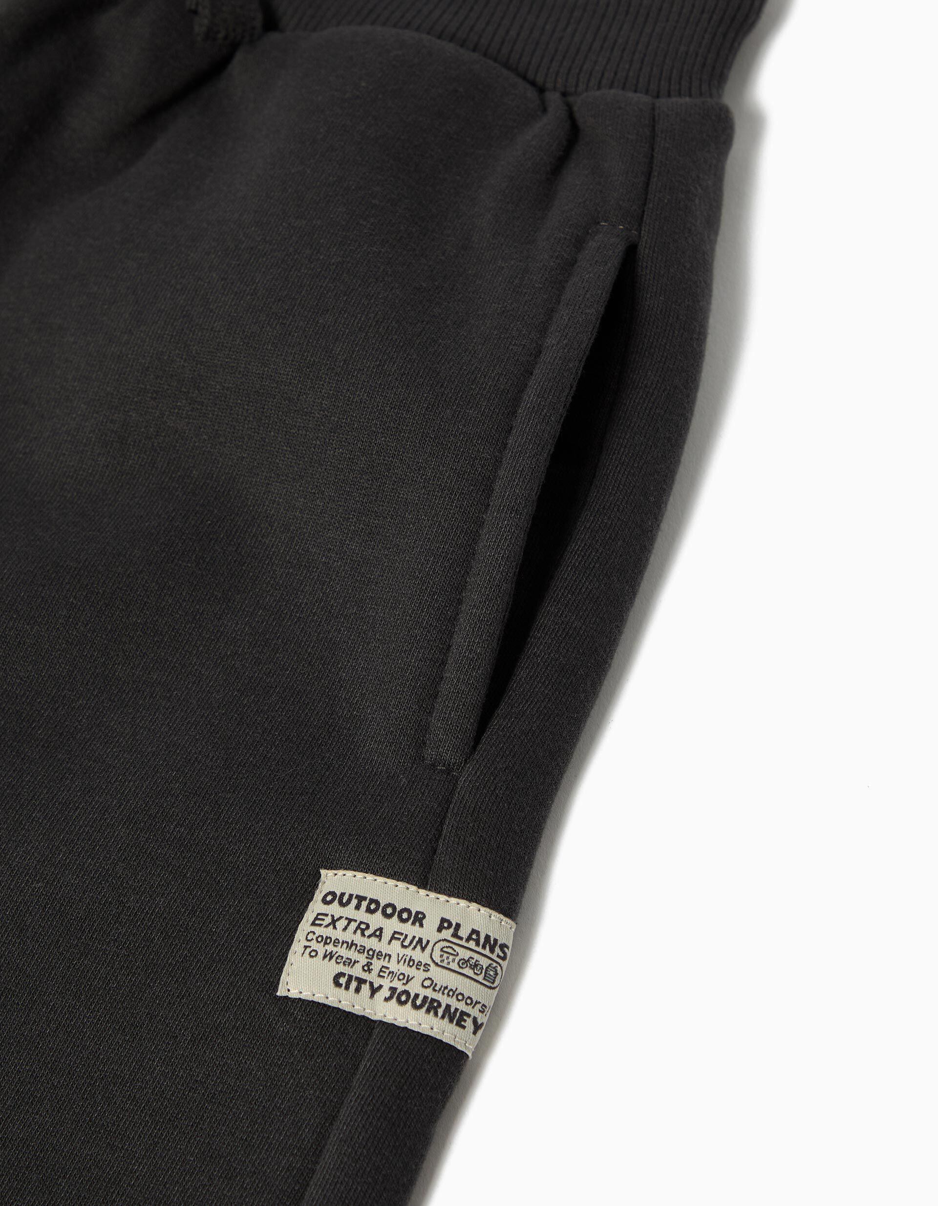 Comprar Online Cal&ccedil;as Jogging, Menino, Cinzento Escuro