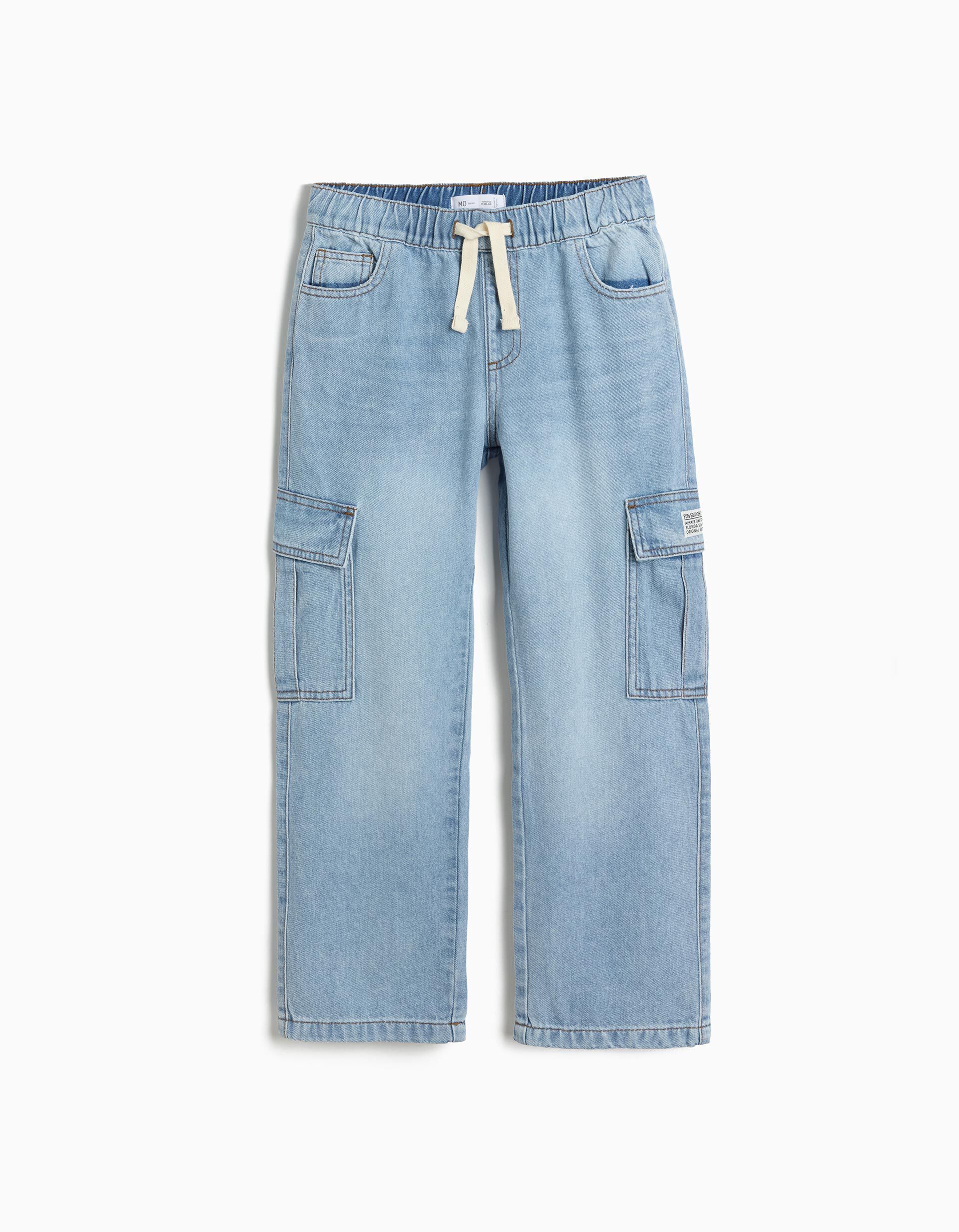 Comprar Online Cal&ccedil;as de Ganga Cargo, Menino, Azul Claro