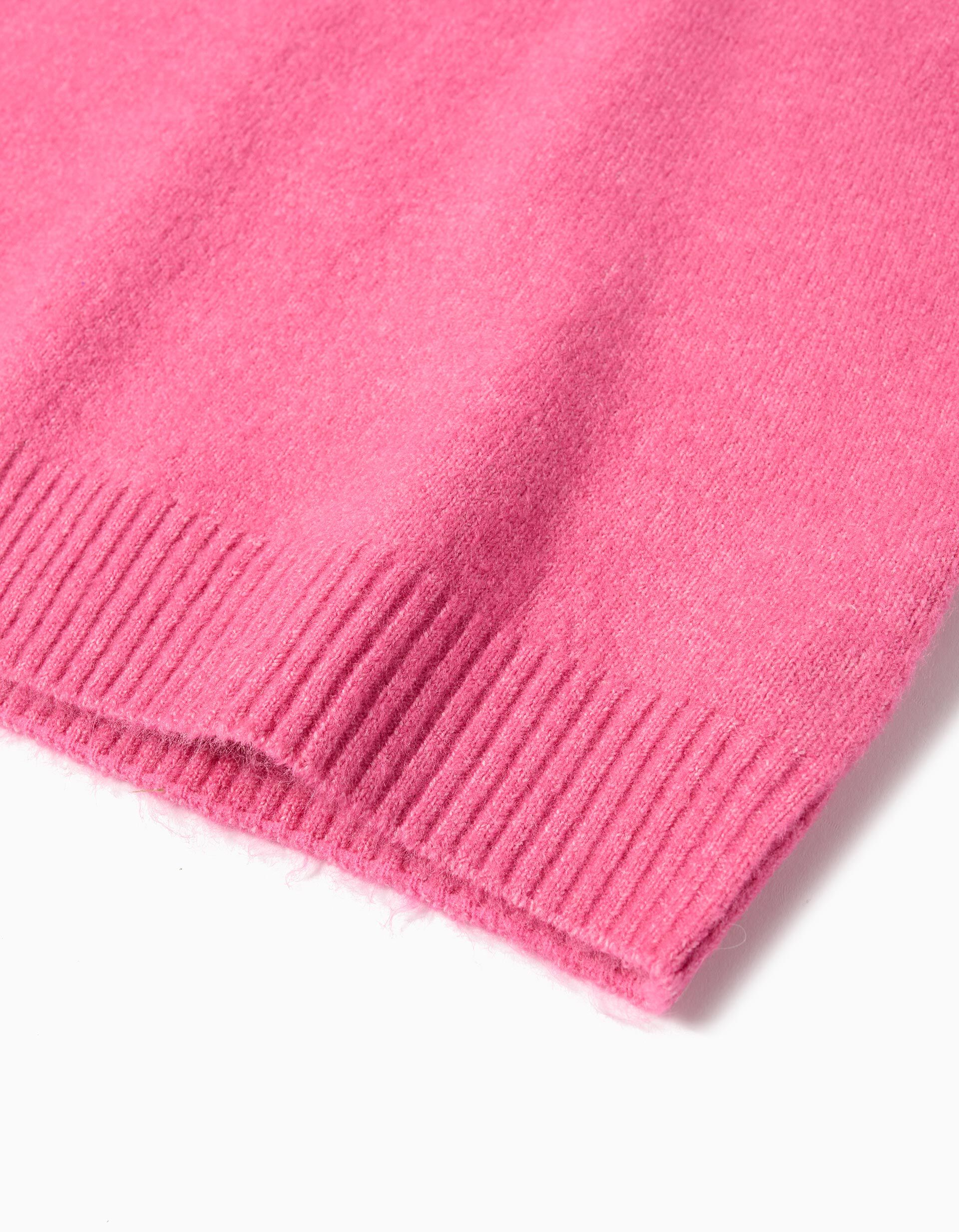 Comprar Online Colete de Malha, Menina, Rosa