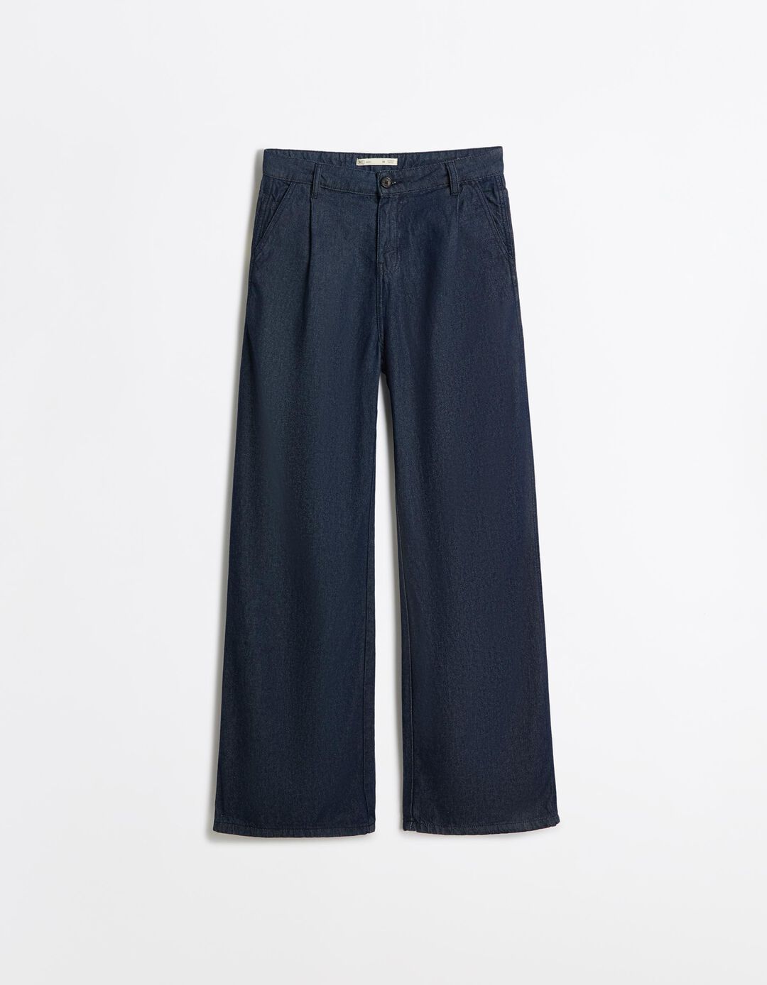 Cal&ccedil;as De Ganga Wide Leg, Mulher, Azul Escuro