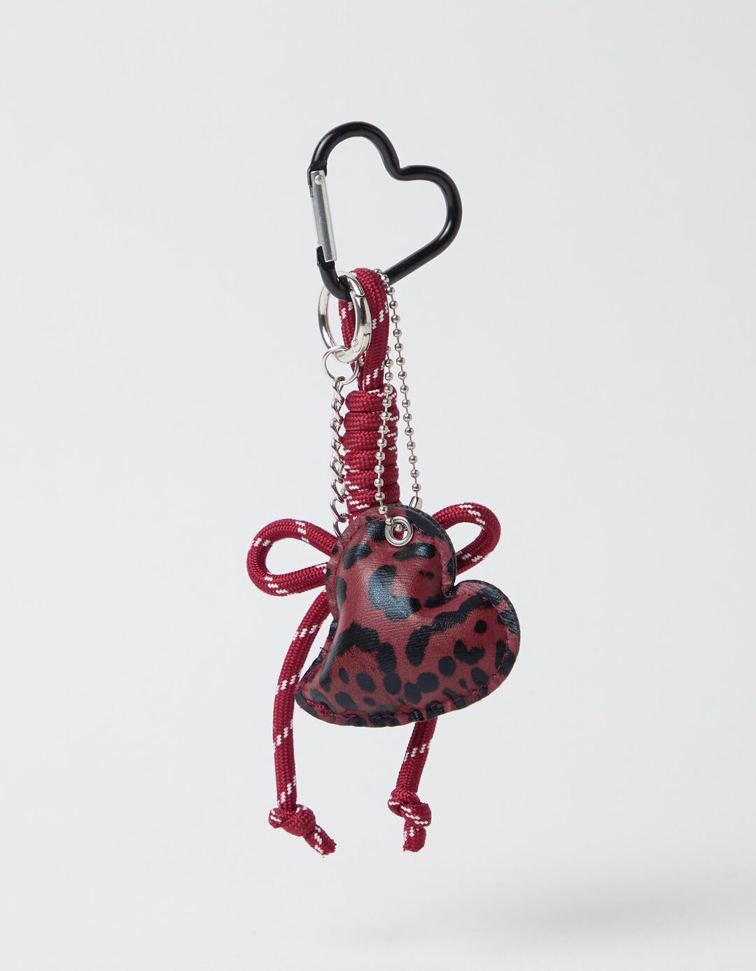 Porta-Chaves Charm Cora&ccedil;&atilde;o, Vermelho