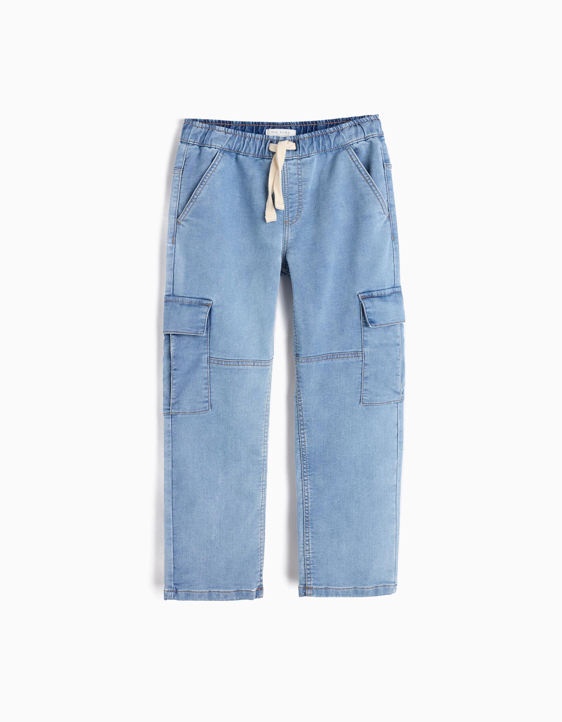 Comprar Online Cal&ccedil;as de Ganga Cargo, Menino, Azul Claro 