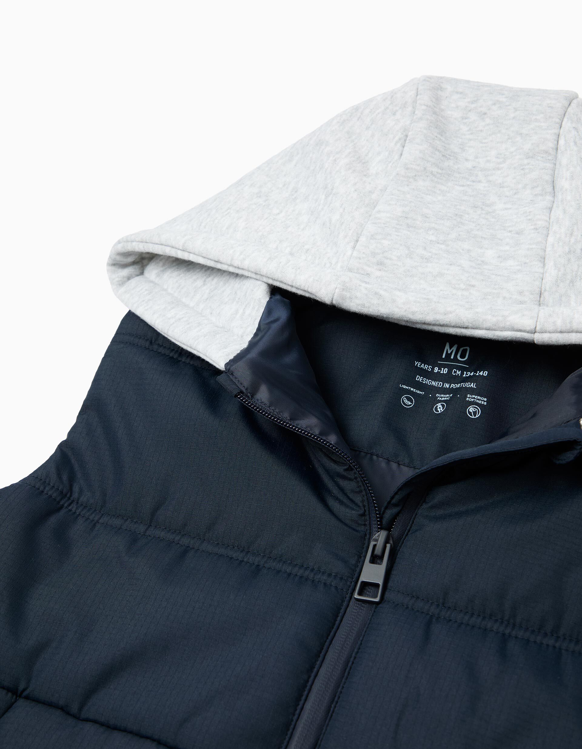 Comprar Online Colete com Capuz, Menino, Azul Escuro