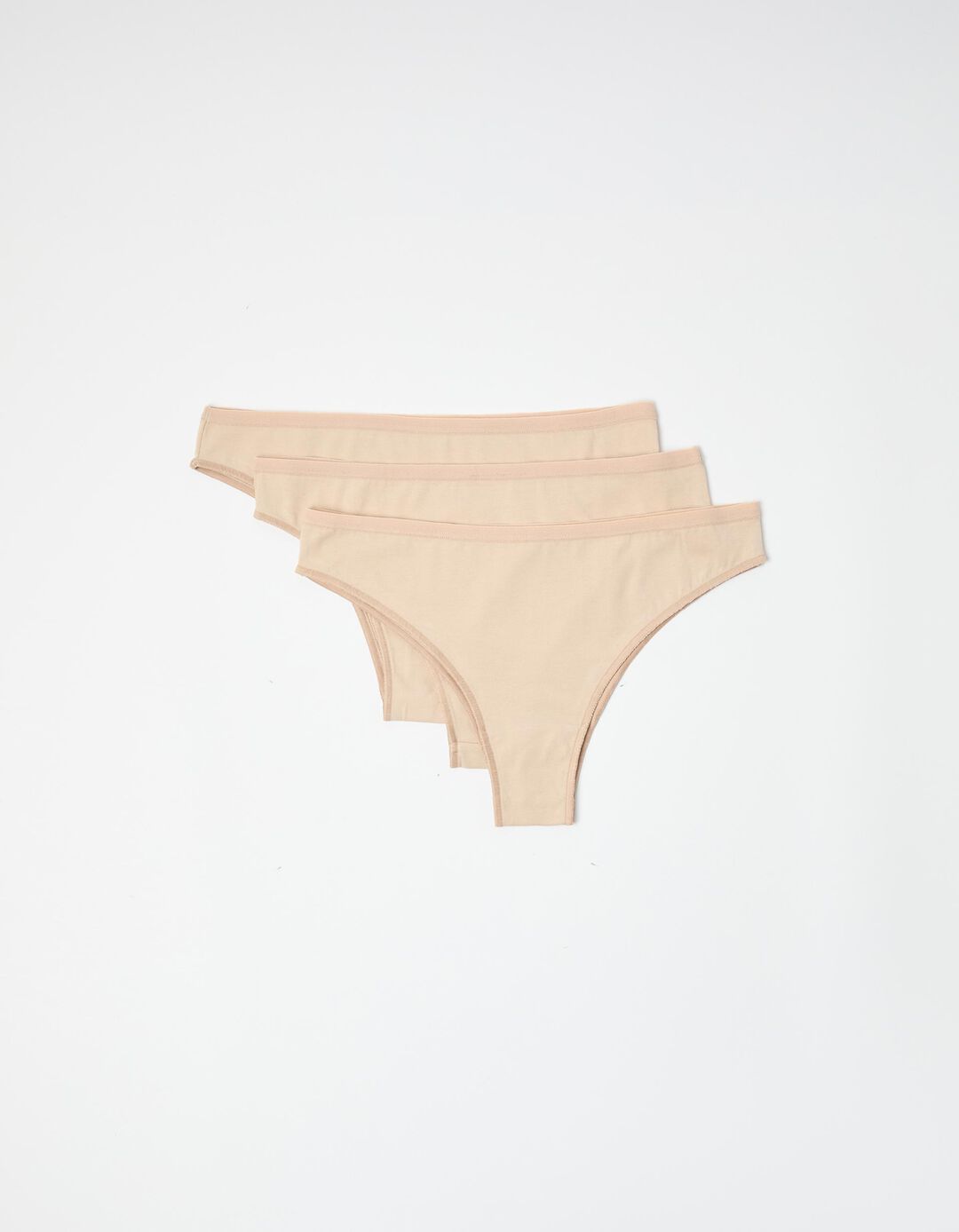 Pack 3 Cuecas, Mulher, Bege