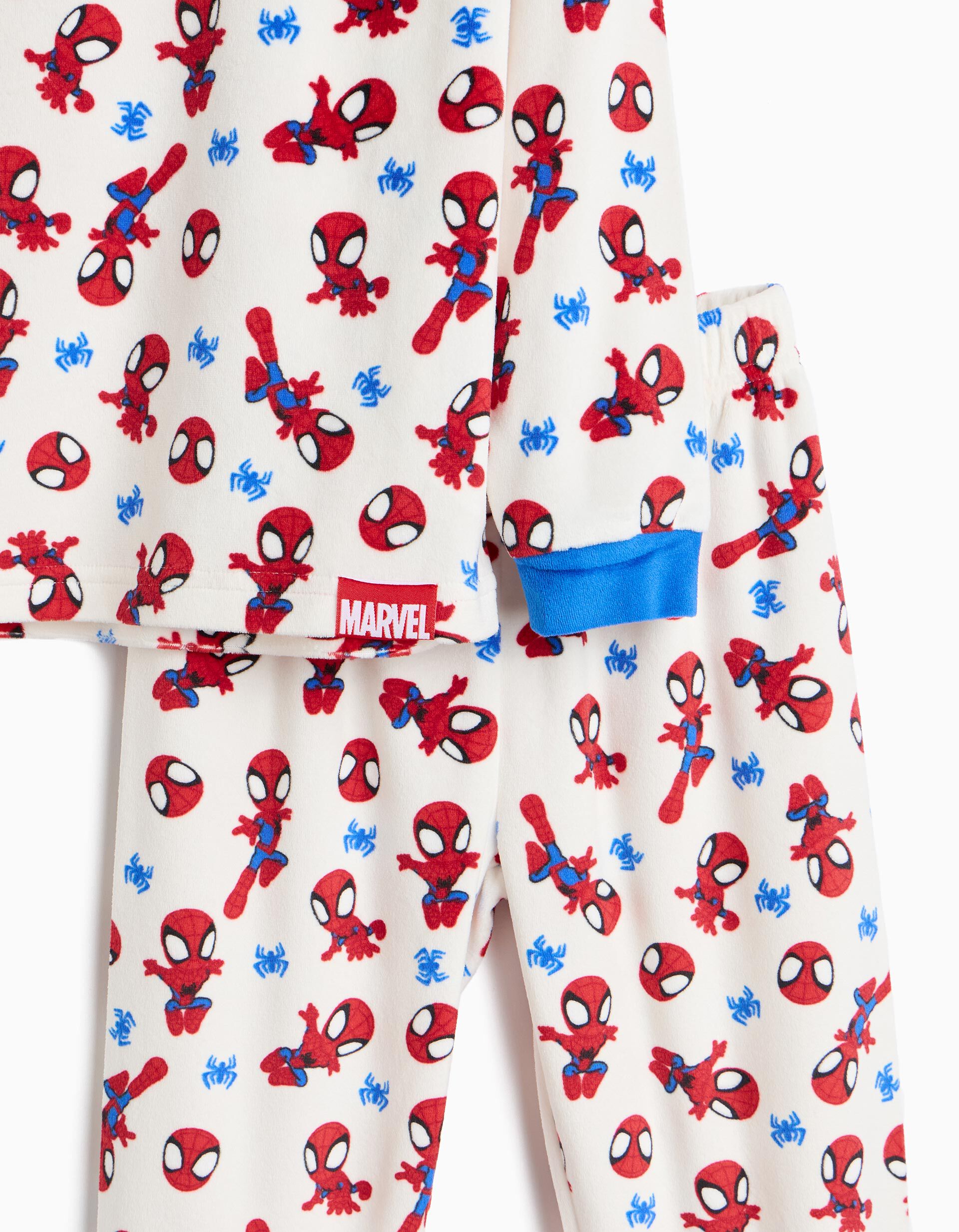 Comprar Online Pijama De Veludo 'Spider-Man' &copy;Marvel, Menino, Bege Claro
