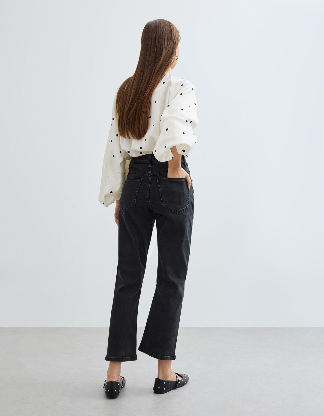 Cal&ccedil;as de Ganga 'Slim', Mulher, Preto