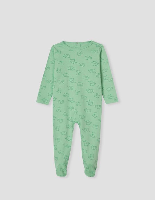 Sleepsuit, Baby Boys, Green