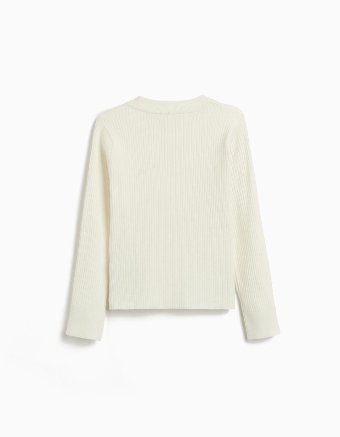 Camisola de Malha, Menina, Branco