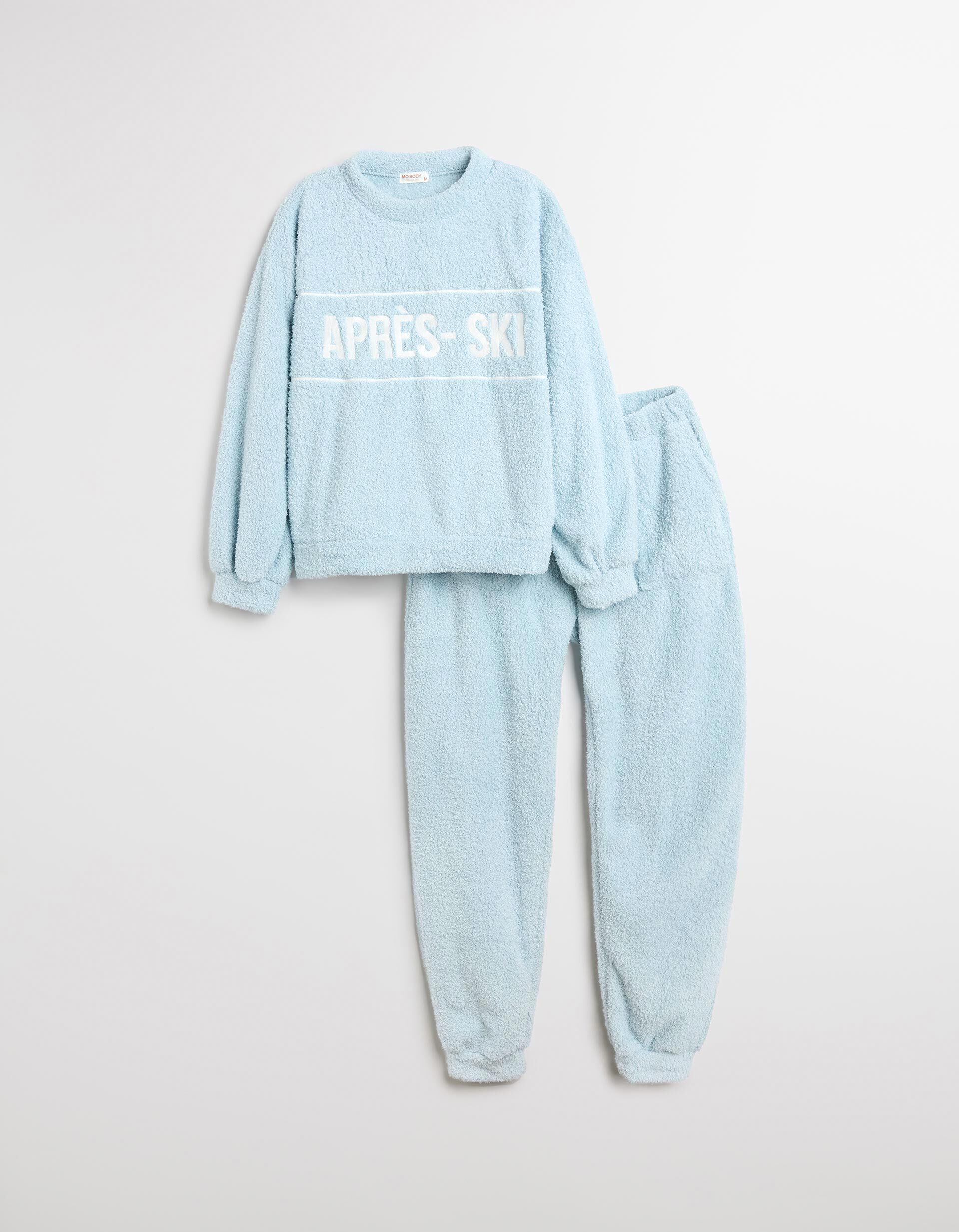 Comprar Online Pijama Boucl&eacute;, Mulher, Azul Claro