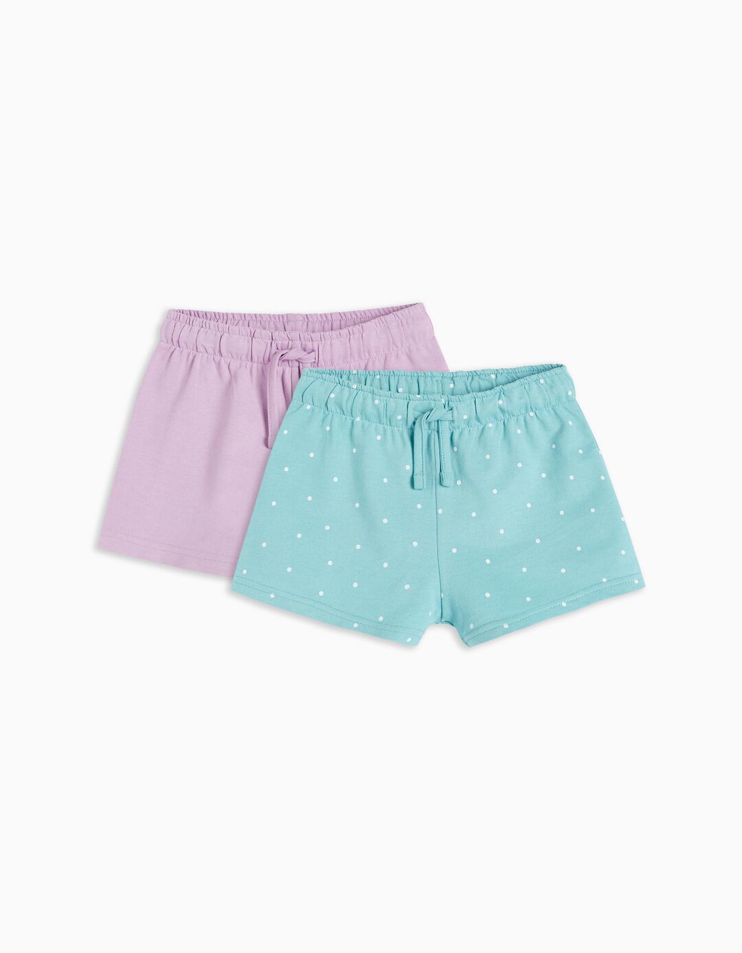 2 Shorts Pack, Girls, Multicolour