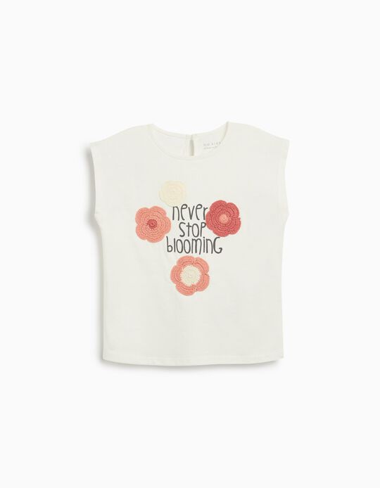 Comprar Online T-shirt sem Mangas, Menina, Cru