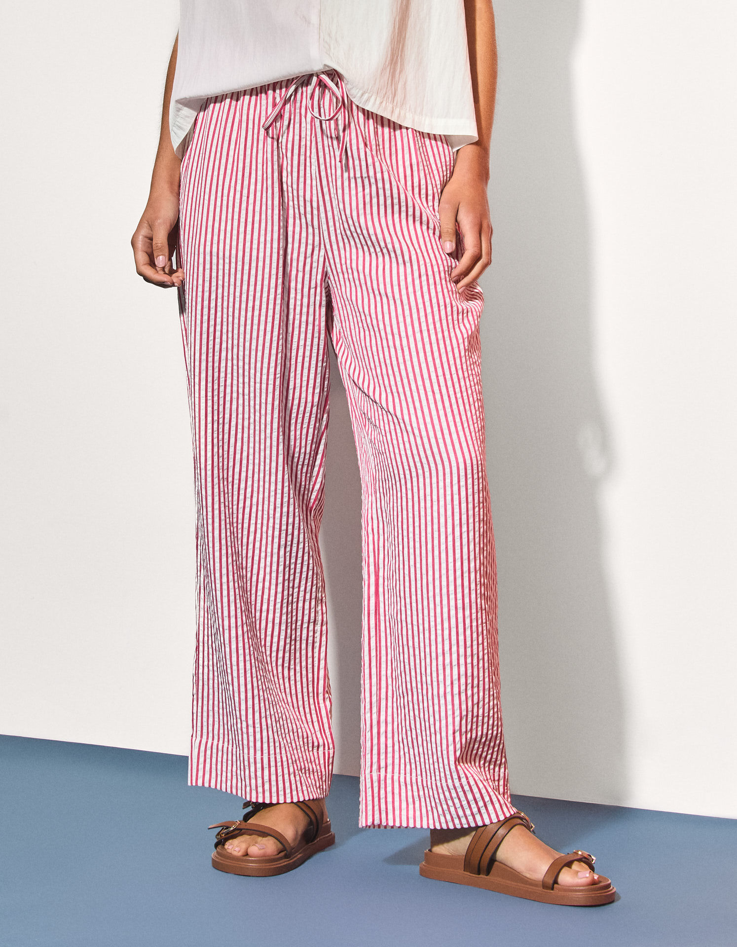 Comprar Online Cal&ccedil;as Riscas, Mulher, Rosa