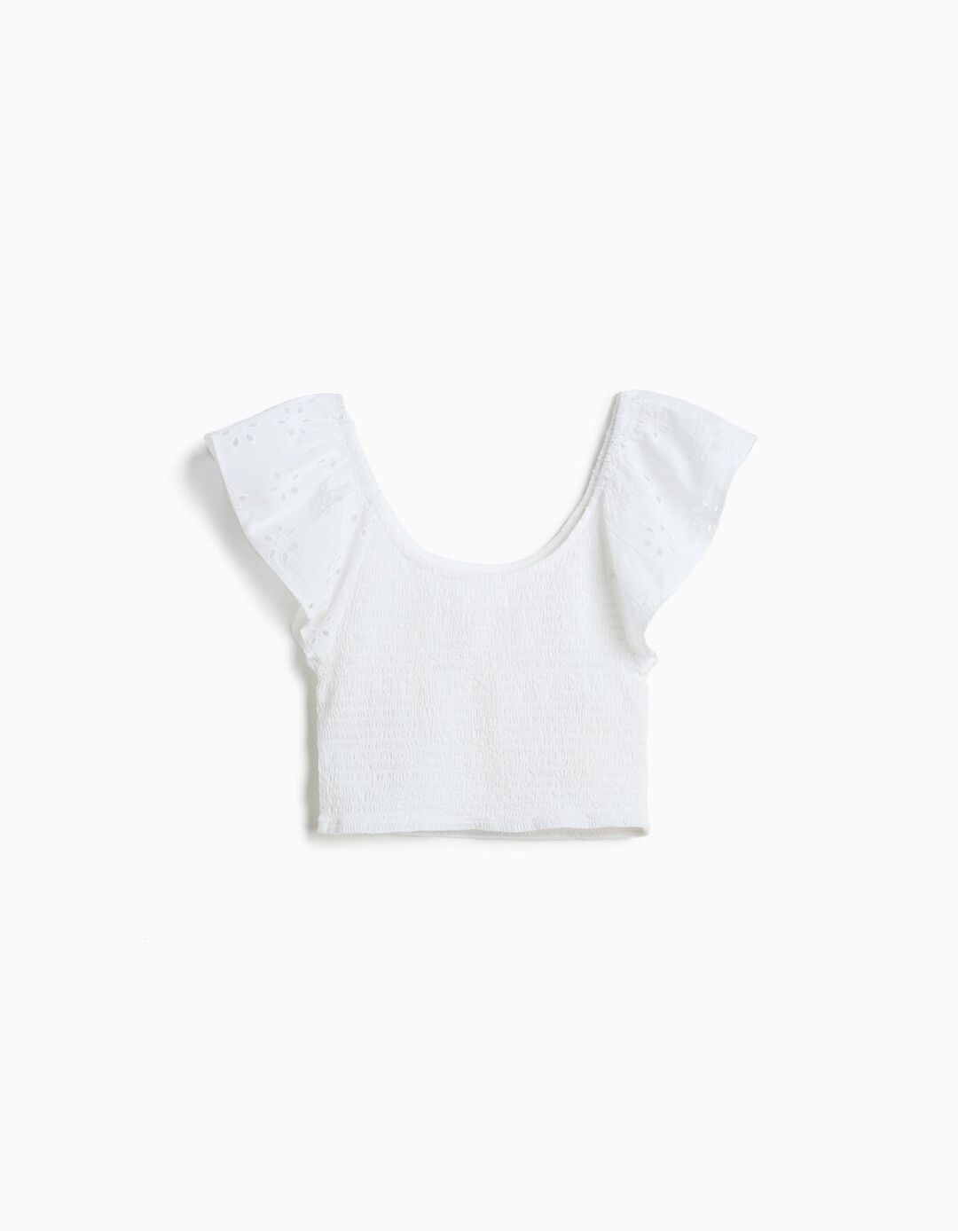 Blusa, Menina, Branco