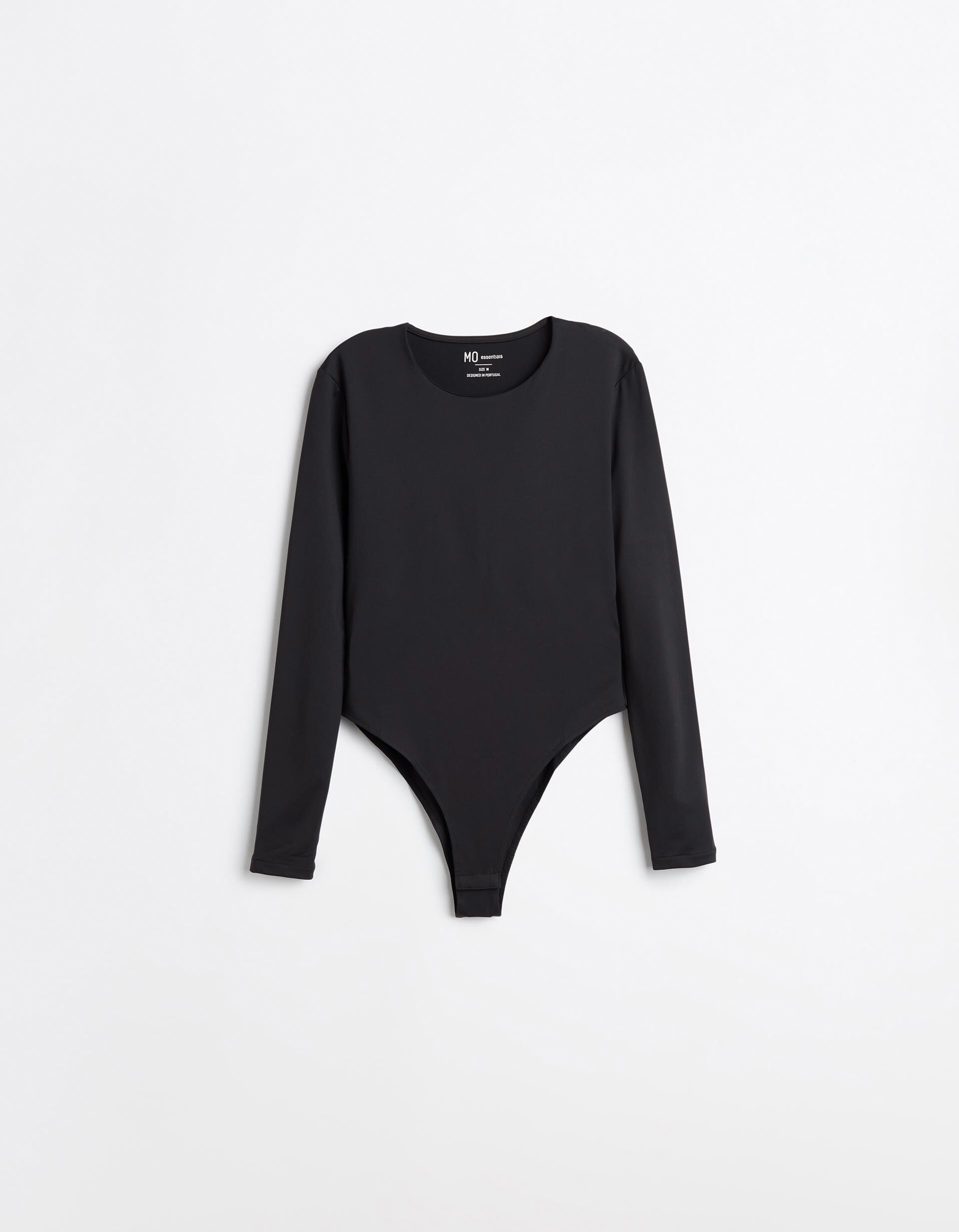 Comprar Online Body De Manga Comprida, Mulher, Preto