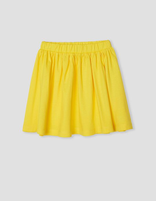 Skirt, Girls, Yellow
