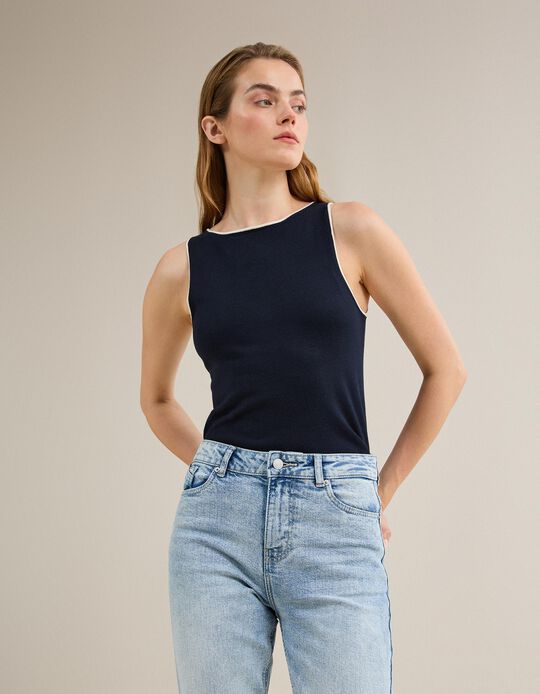 Comprar Online Tank Top, Mulher, Azul Escuro