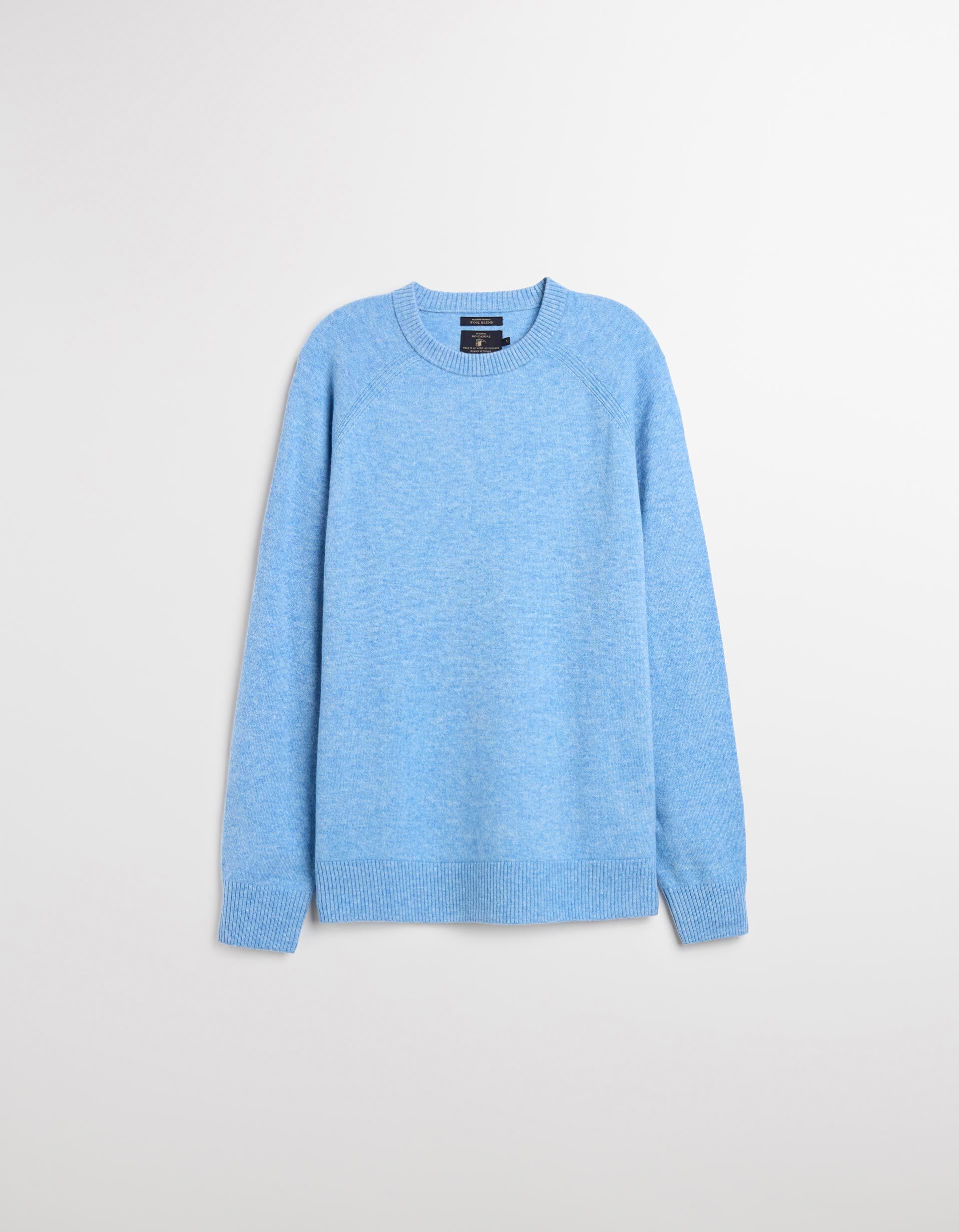 Comprar Online Camisola de Malha, Homem, Azul Claro