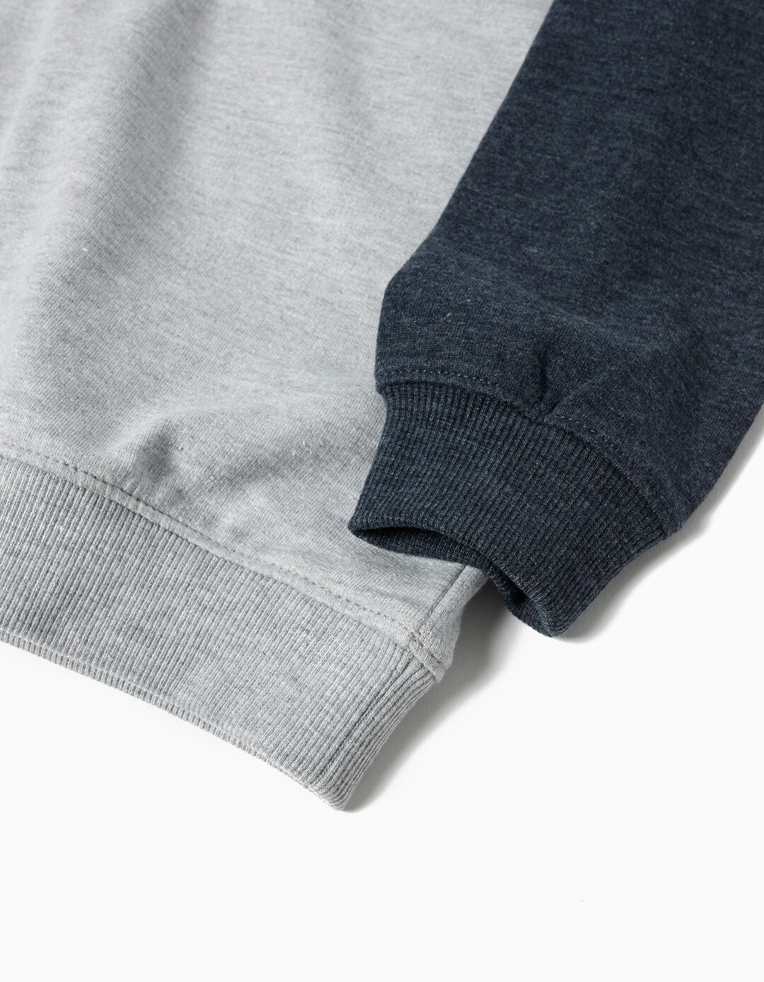 Sweatshirt de Felpa, Menino, Azul Escuro