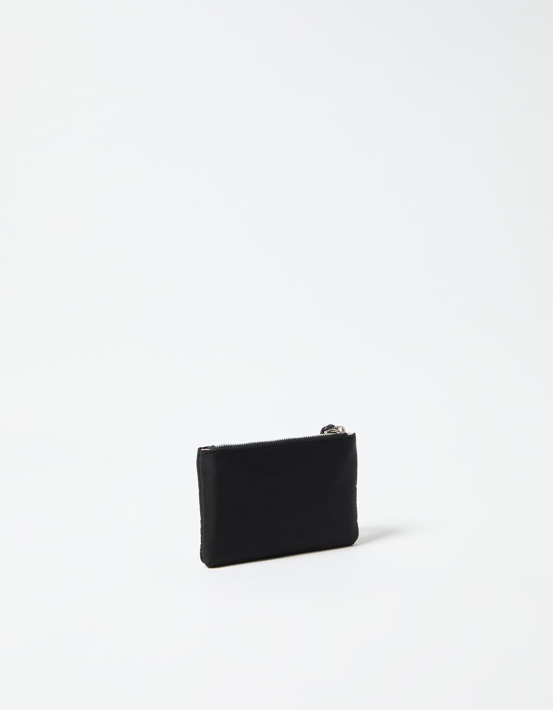 Carteira com Dois Bolsos, Mulher, Preto 