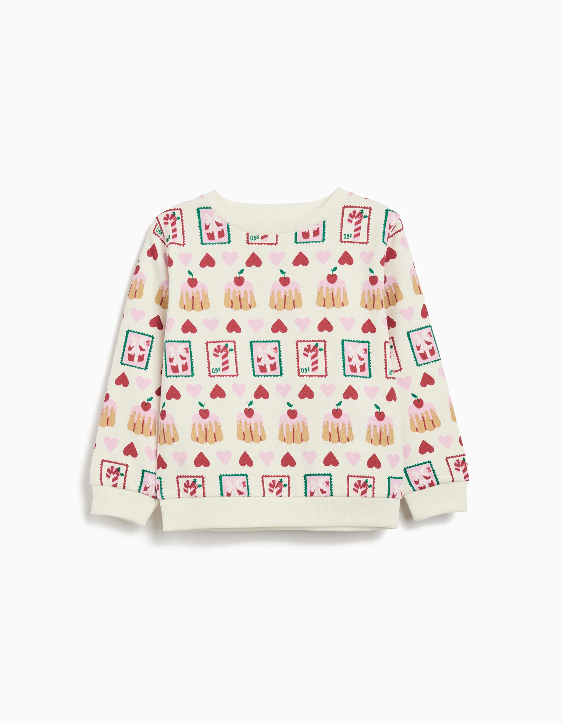 Comprar Online Sweatshirt de Natal, Menina, Branco