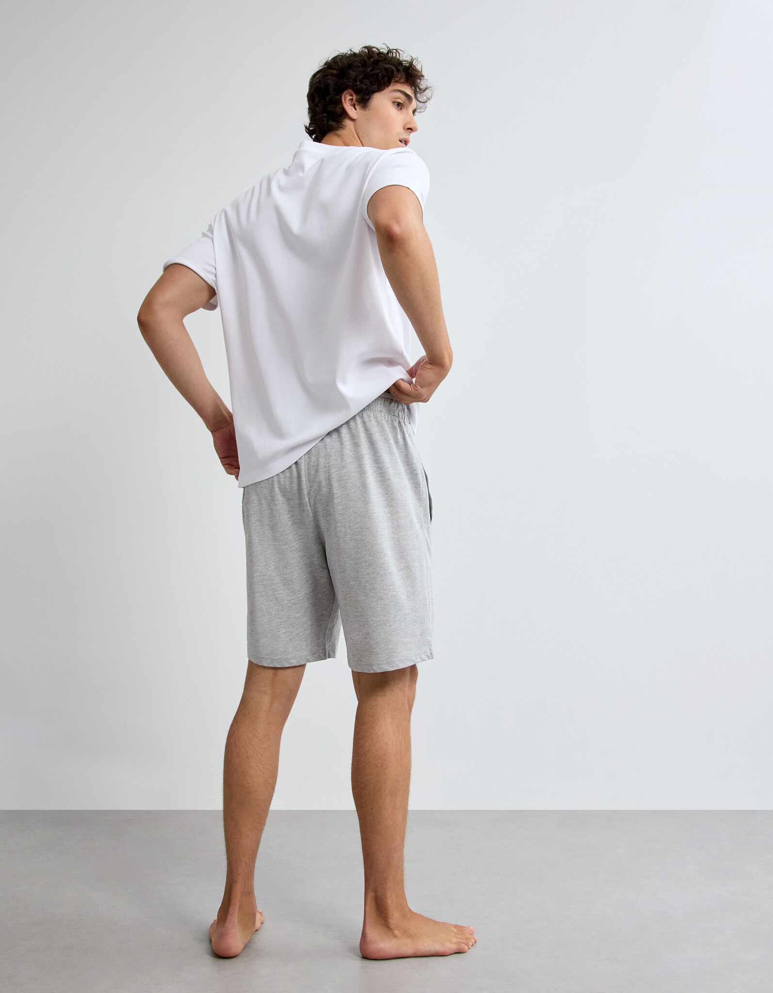 Comprar Online Cal&ccedil;&otilde;es de Pijama, Homem, Cinzento Claro