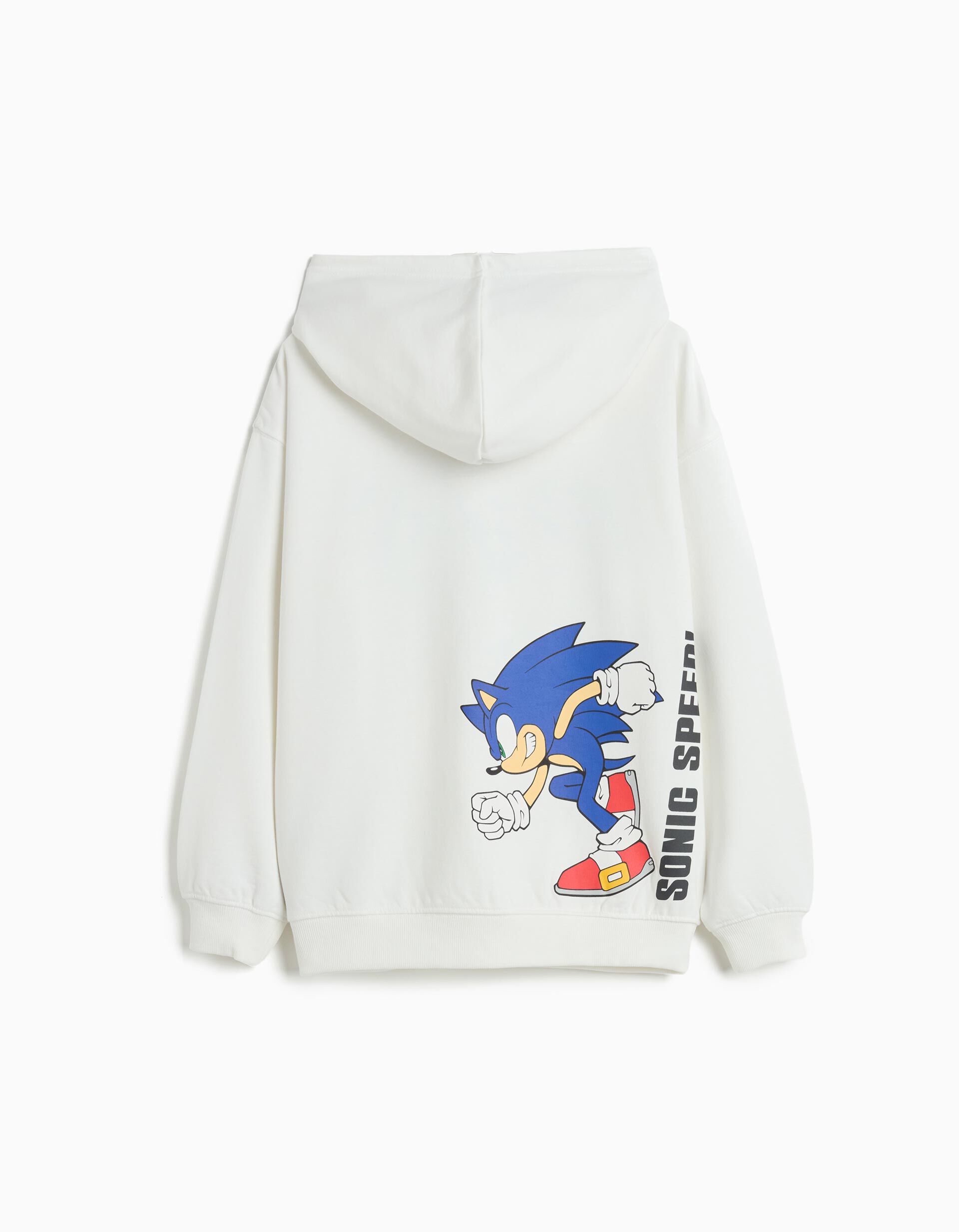 Comprar Online Sweatshirt Capuz 'Sonic', Menino, Branco