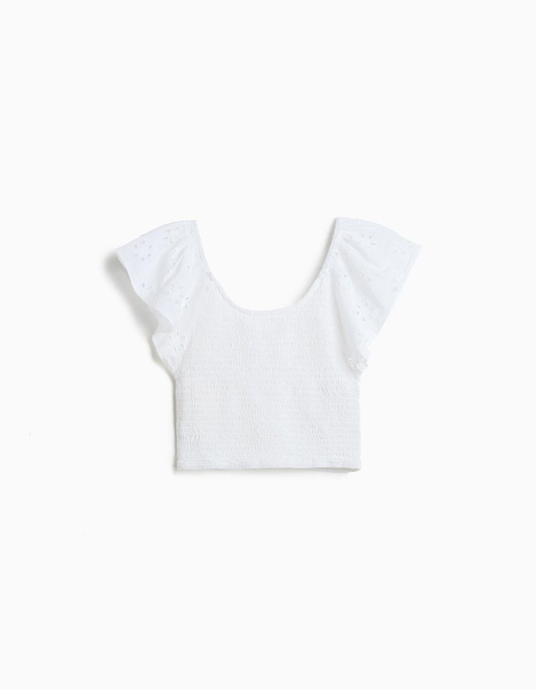 Blusa, Menina, Branco