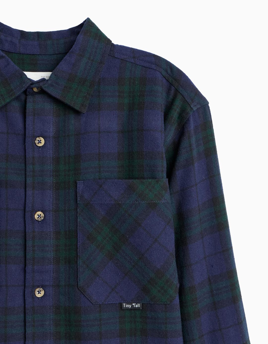 Camisa Xadrez, Menino, Verde Escuro