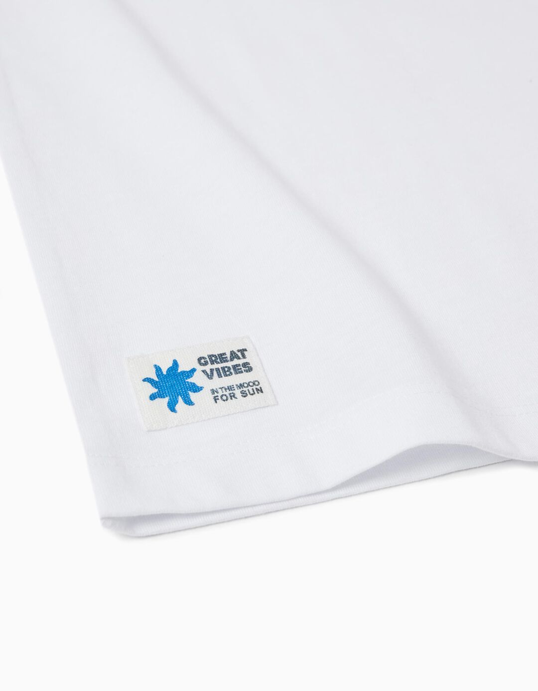 T-shirt Print, Menino, Branco